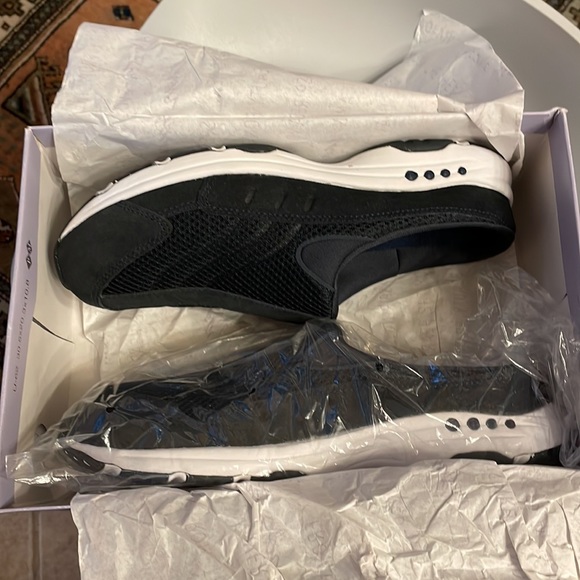 Blue slip on sneakers - Picture 4 of 5